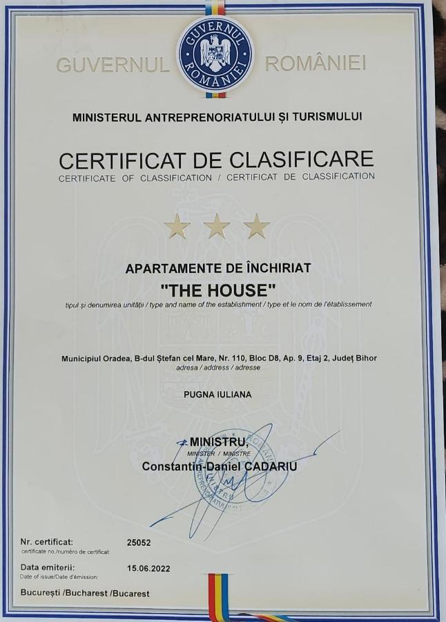Apartament The House Oradea Zewnętrze zdjęcie